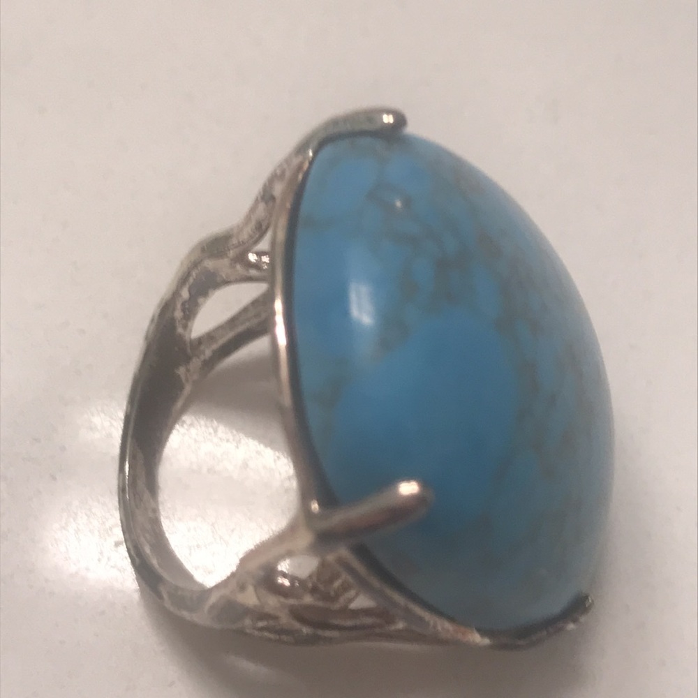 Branch Turquoise Ring - Picture 6 of 6